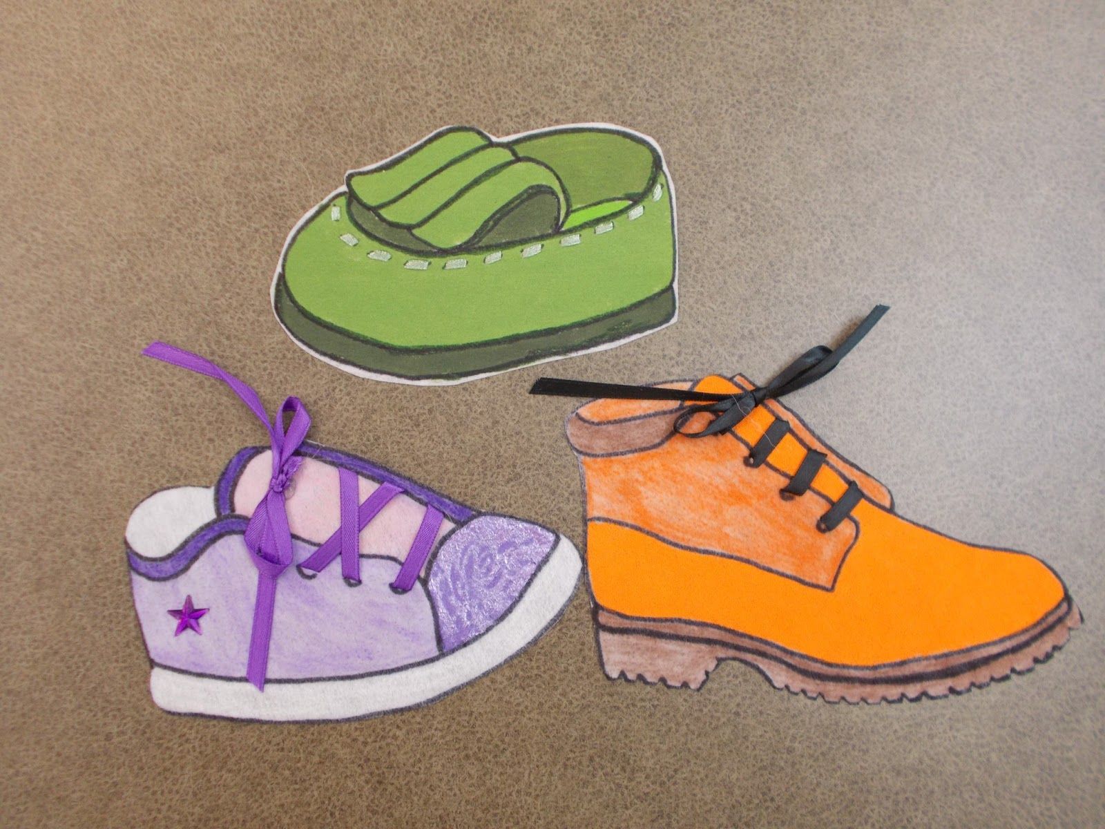     Including Shoe Ads For The Patterns I Traced And Outlined Each Shoe On