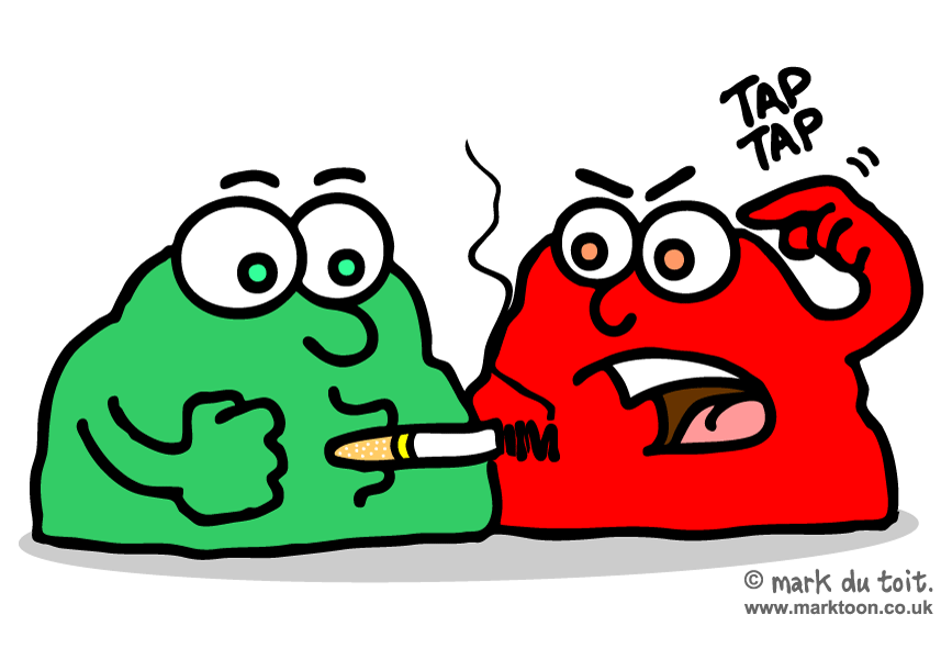 People Smoking Clipart About Another Blob Smoking