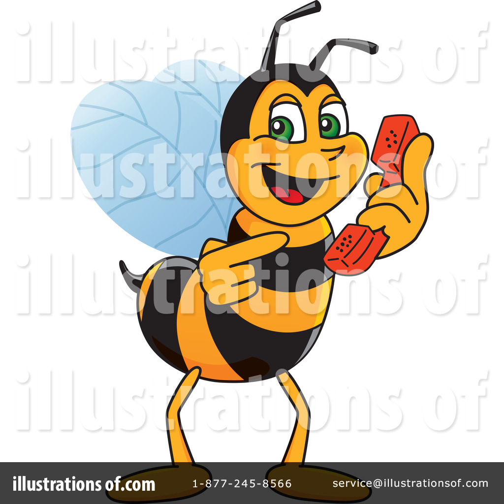 Royalty Free  Rf  Worker Bee Character Clipart Illustration  216545 By