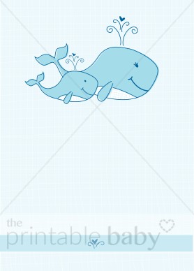 Scrapbook Page Mom And Baby Whale Clipart Baby Whale Clipart Baby
