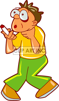 Smoke Cigarette Cigarettes Choke Choking Smoking Man Guy People