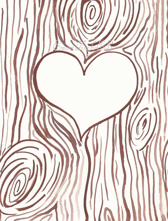 Template For Initials Carved Into A Tree Trunk Jpg File Valentine S    