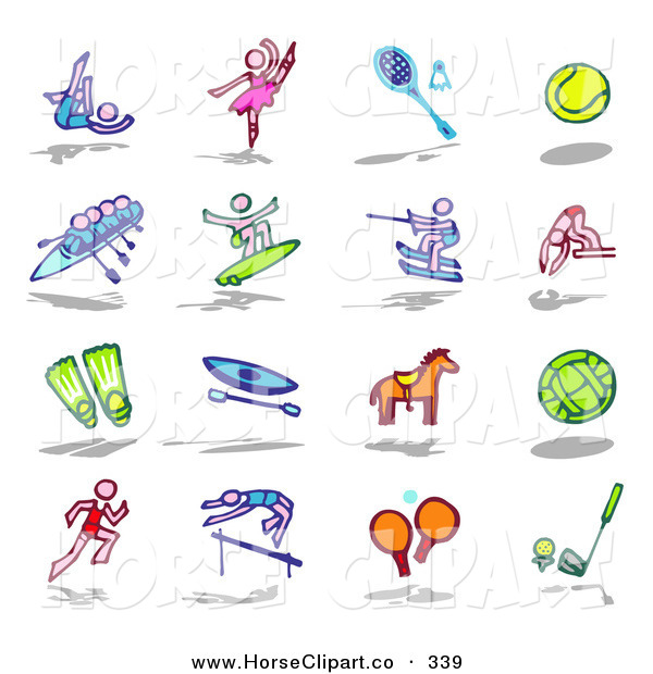 Track And Field Shoes Clip Art