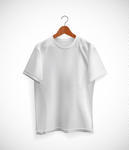 White T Shirt Isolated On Background Vector Illustration College Team