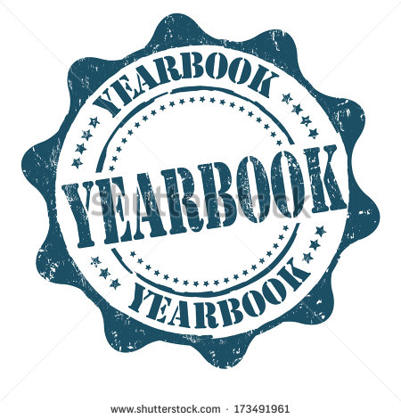Yearbook Grunge Rubber Stamp On White Vector Illustration   Stock
