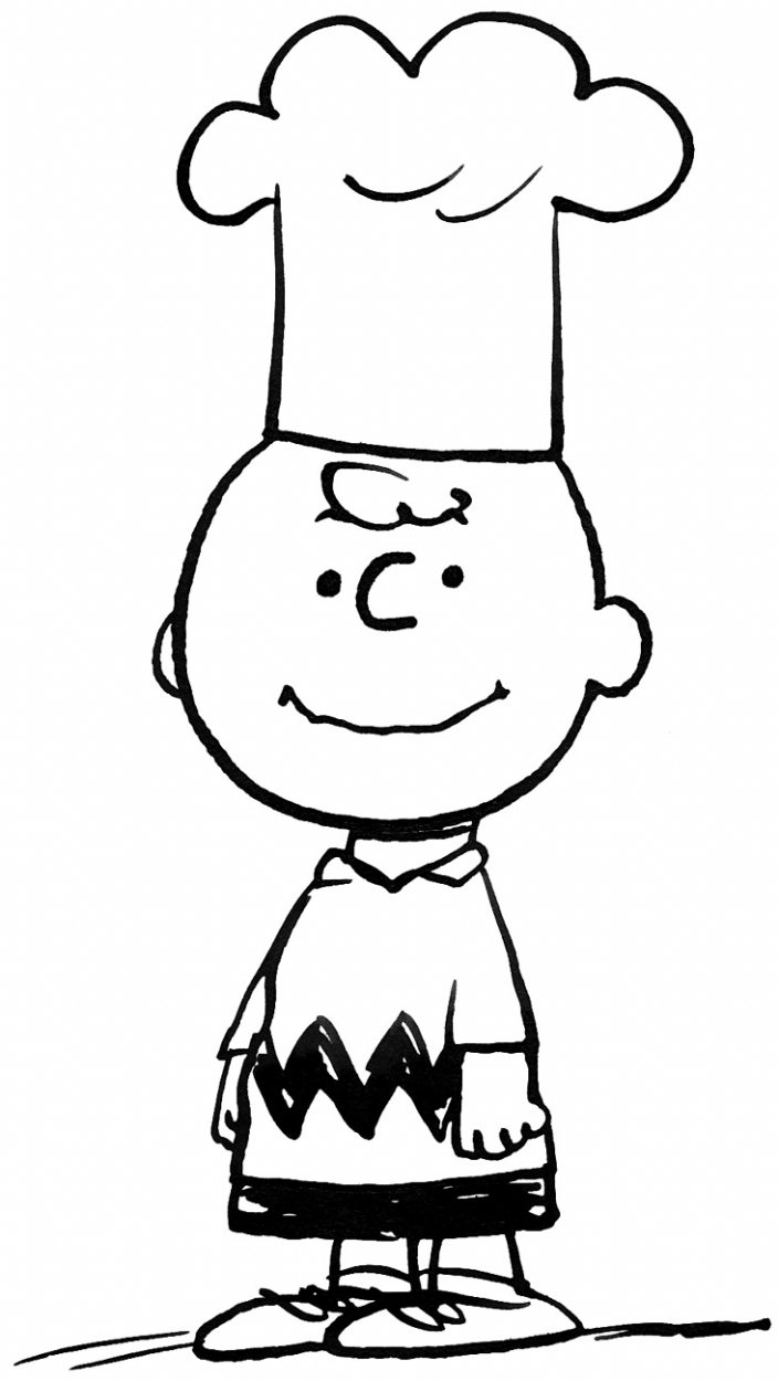 Chef Charlie Brown Posted By Owner Brian Peck On The Comic Art Fans