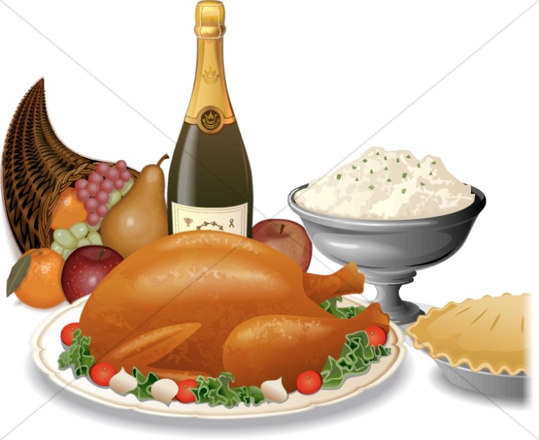 Fall Food Clipart   Thanksgiving Clipart