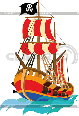 Funny Pirate Ship To Be Placed On The Child Than     Stasyuk    