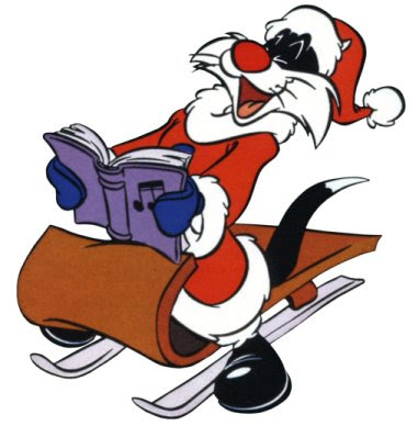Gifs De Navidad  Dibujos Animados De Navidad   Bugs Bunny   Silvestre