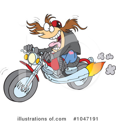 Motorcycle Clipart  1047191 By Ron Leishman   Royalty Free  Rf  Stock    