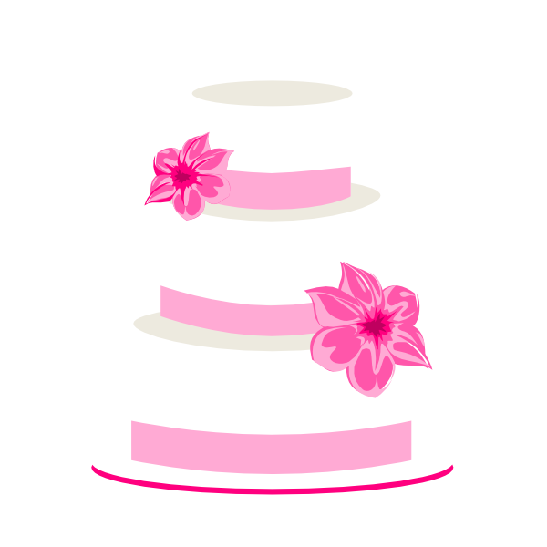 Pink Wedding Cake Clipart   Clipart Panda   Free Clipart Images