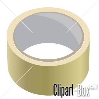 Related Adhesive Tape Cliparts
