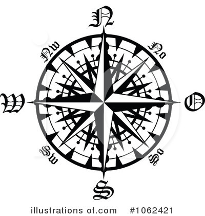 Royalty Free  Rf  Compass Clipart Illustration By Seamartini Graphics