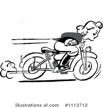 Royalty Free  Rf  Motorcycle Clipart Illustration  1113712 By Prawny