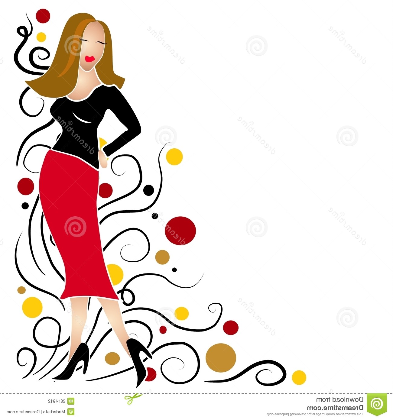 Swag Girl Clipart   Cliparthut   Free Clipart