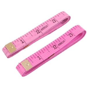    Tailor Seamstress Flexible Ruler Tape Measure Pink 1 5m     Amazon Com