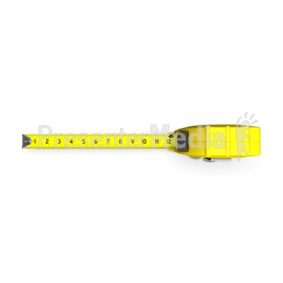 Tape Measure Top View   Home And Lifestyle   Great Clipart For