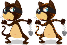 Two Cats Sketch Stock Vectors Illustrations   Clipart