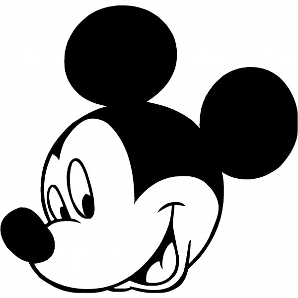 Back   Pics For   Mickey Mouse Clip Art Black And White
