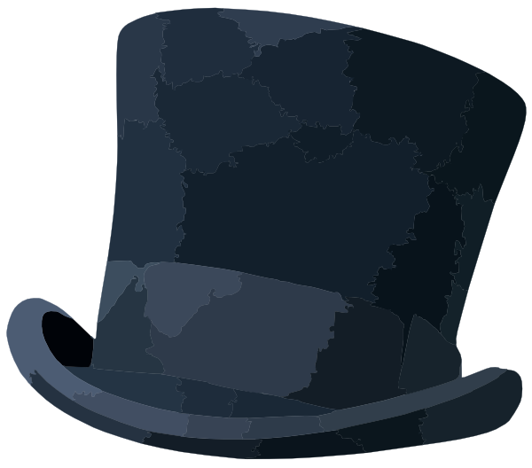 Black Top Hat Clip Art At Clker Com   Vector Clip Art Online Royalty    