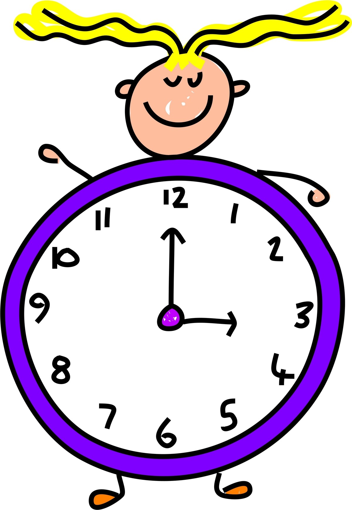 Clock With Happy Face Clip Art Free Cliparts That You Can Download To    