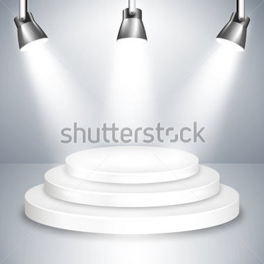 Download Source File Browse   Interiors   White Stage Platform Graphic    