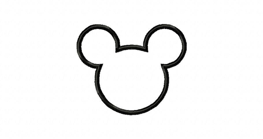 Mickey Mouse Outline Tattoo Mickey Mouse H