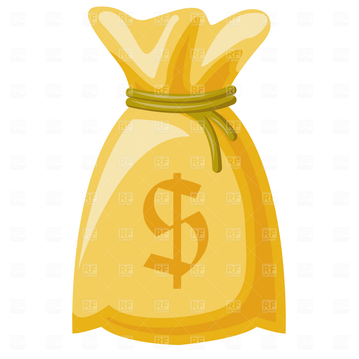 Money Sack 1627 Business Finance Download Royalty Free Vector Clip