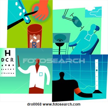 Of A Collage Depicting Health Benefits Dro0068   Search Eps Clip Art