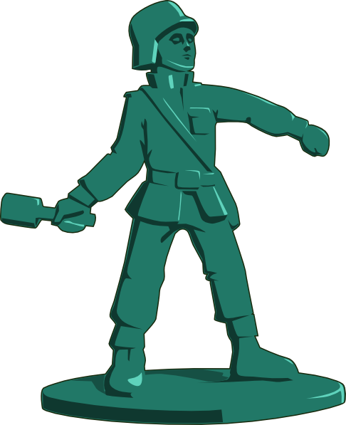 Toy Soldier Clip Art At Clker Com   Vector Clip Art Online Royalty