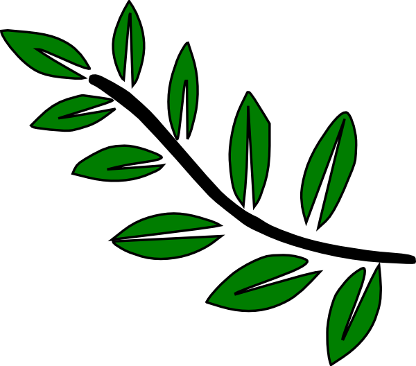 10 Leaf Stem Clip Art At Clker Com   Vector Clip Art Online Royalty