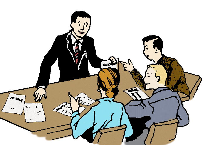 Board Meeting Clip Art
