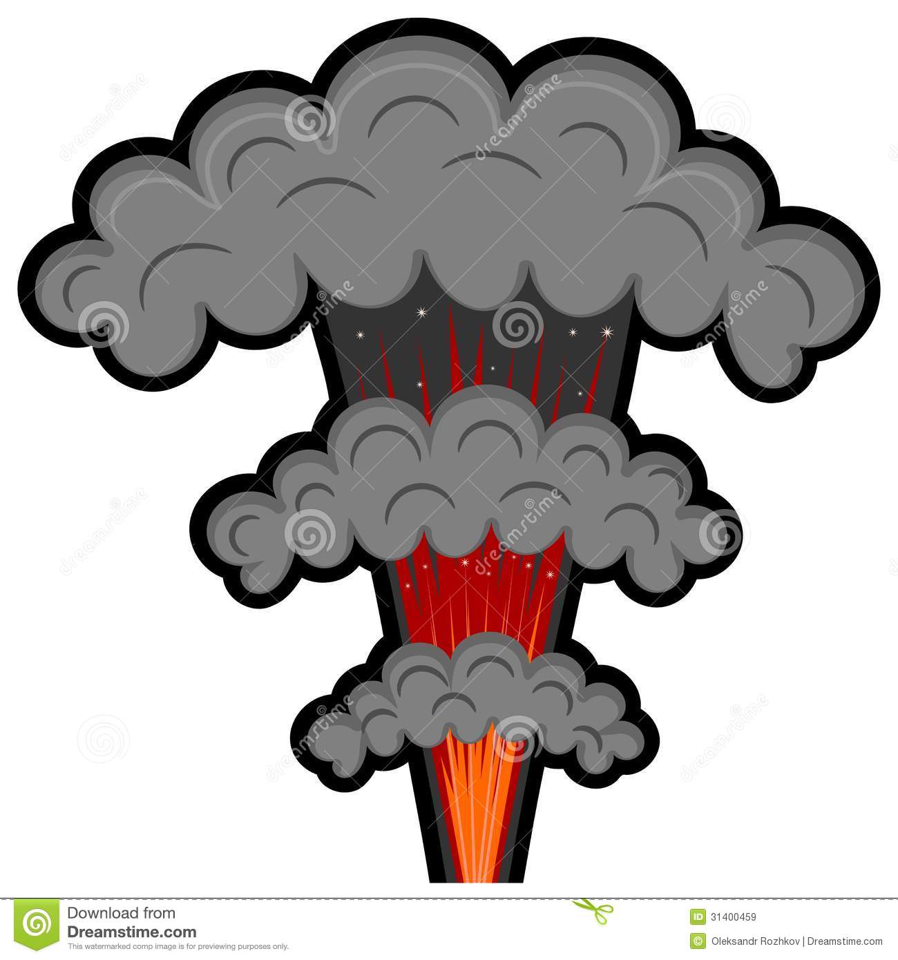 Cartoon Explosion  Eps10 Royalty Free Stock Images   Image  31400459