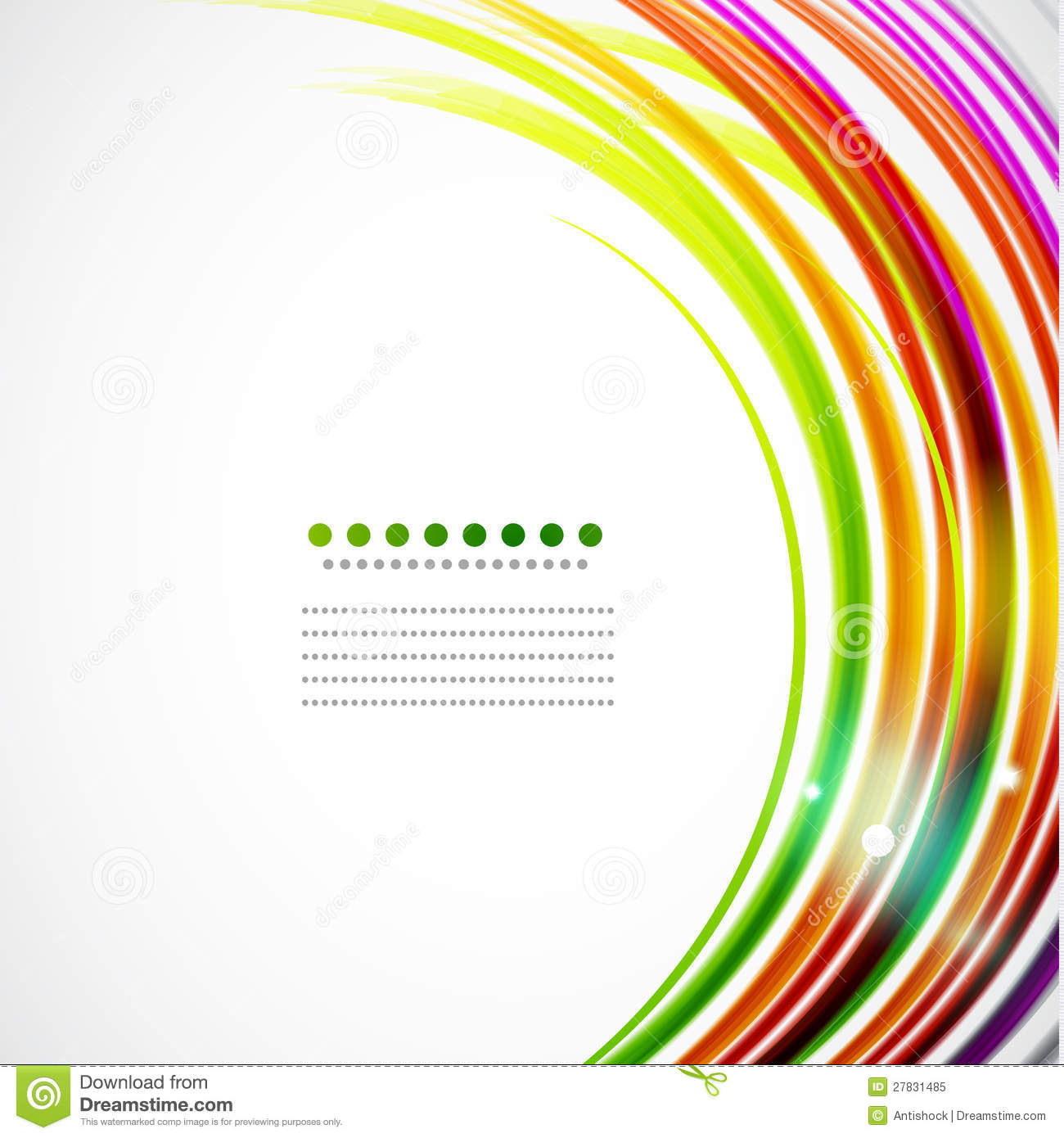 Colorful Wavy Lines Royalty Free Stock Photo   Image  27831485
