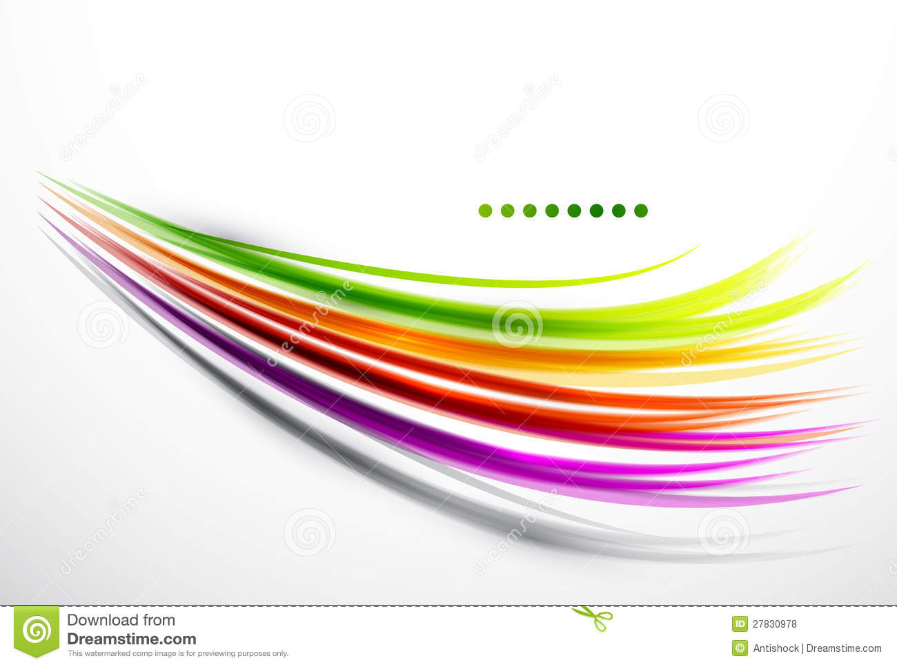 Colorful Wavy Lines Royalty Free Stock Photos   Image  27830978