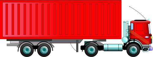 Container Truck  Truck Freight Vehicle