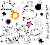 Explosion Smoke Bomb Clip Arts Free Clip Art   Clipartlogo Com