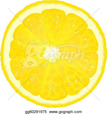      Lemon Segment With Juice Vector Background  Clipart Gg60291975