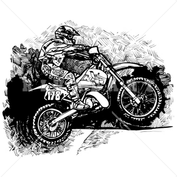 Motocross Rider Clipart Image Sports Clipart Dirt Bike Cross
