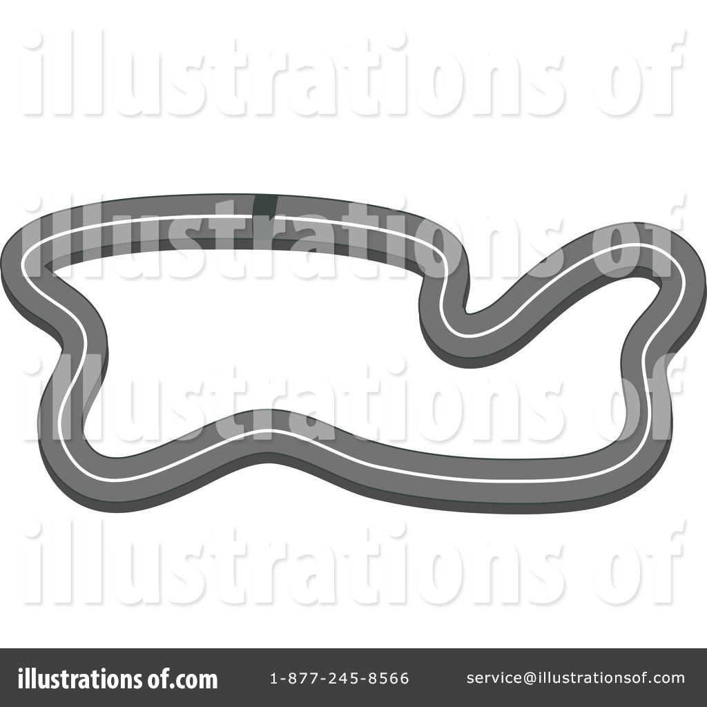 Royalty Free  Rf  Race Track Clipart Illustration By Bnp Design Studio