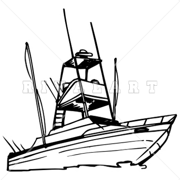 Sport Fishing Boat Clip Art   Clipart Panda   Free Clipart Images