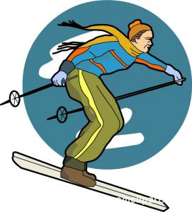 Sports Clip Art Winter Sports Clip Art Cross Country Skiing Clip Art    