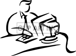 Typing Clipart 721577 Pba0154 Gif
