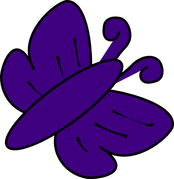 Violet Flower Clip Art   Clipart Best