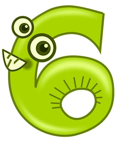 Animal Number 6    Education Animal Numbers Animal Number 6 Png Html