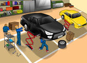 Auto Repair Shop Clip Art And Stock Illustrations  67 Auto Repair Shop
