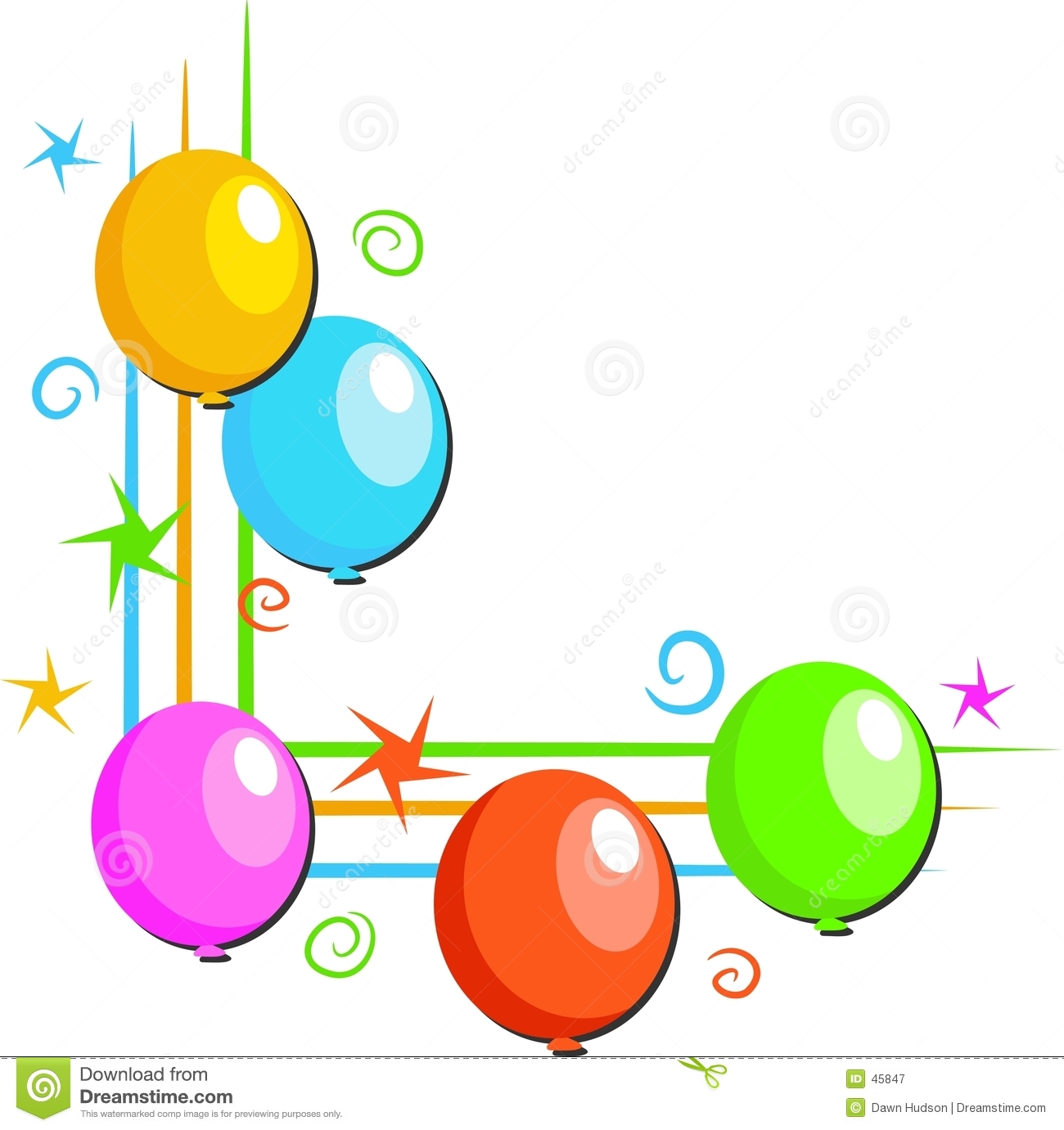 Birthday Border Clipart   Clipart Panda   Free Clipart Images