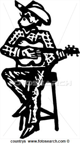 Clip Art   Country Singer  Fotosearch   Search Clipart Illustration