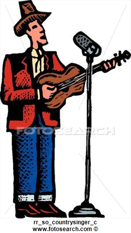 Clipart Of Country Singer Rr So Countrysinger C   Search Clip Art