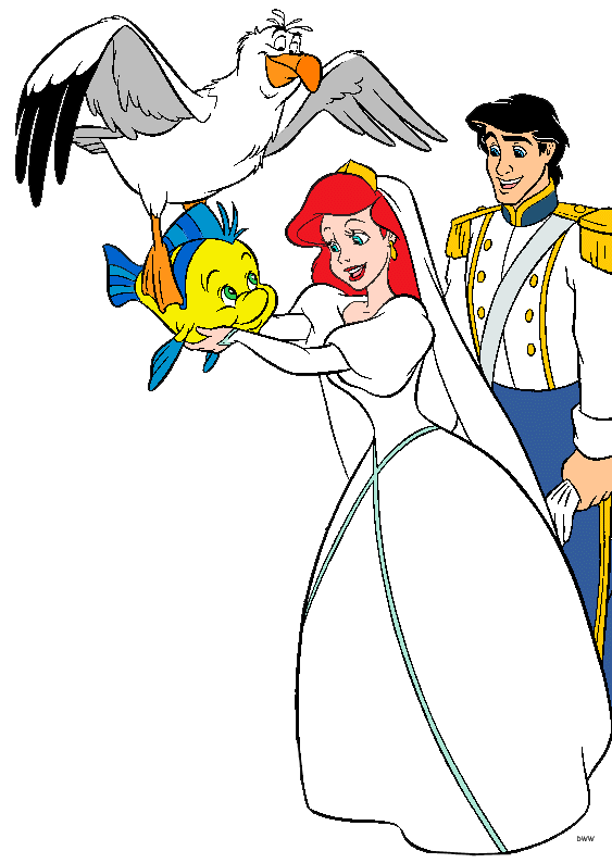Disney Princess Ariel Clipart